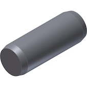 Roller pin for knurl holder