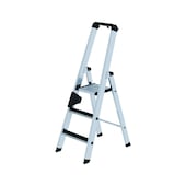 Stand-alone stepladders with platform