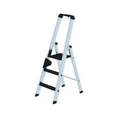Stand-alone stepladders on one side