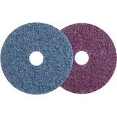 Non-woven hook-and-loop discs