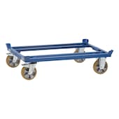 Trolleys for stackable containers