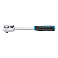 HAZET HiPer 1/2 inch reversible ratchet, length 275 mm with 2-component handle