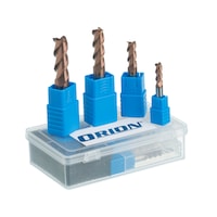 solid carbide end mill set