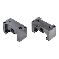 Plain jaws for centre clamping devices