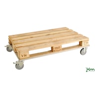 Pallet trolley, galvanised, load capacity 150&nbsp;kg