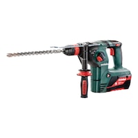 METABO Akku-Kombihammer KHA 36 LTX Kunststoffkoffer, 2x36V/5.2Ah