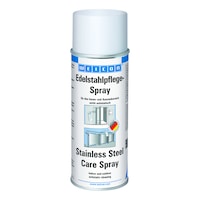 WEICON Edelstahlpflege Spray 400 ml wirkt antistatisch geruchsarm Aerosoldose