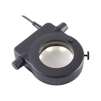 Photonic LED ring light with integrated controller, incl. segment control system