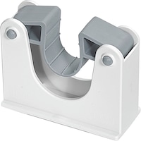 Single clamp holder for device bar for diameters of 30–40 mm