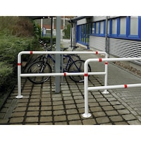 Protective bar for outdoor use