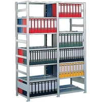 META COMPACT double-sided office boltless rack