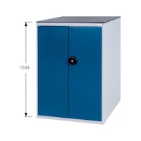 Cabinet housing with doors system 800 S, height 1036 mm