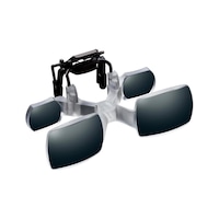 ESCHENBACH MaxDetail CLIP spectacle magnifier 2x in case