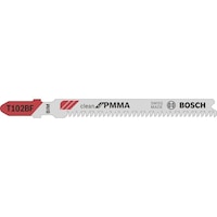 BOSCH 2608636781 T102BF jigsaw blades for PMMA, pack of 5