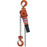 Lever chain hoist with ratchet tool