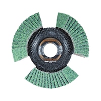 Visual abrasive flap disc LSZ-F VISION Cool for steel/stainless steel