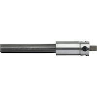 Extractor for screw taps with 4 flutes