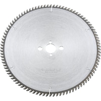 Carbide-tipped circular saw blade, positive