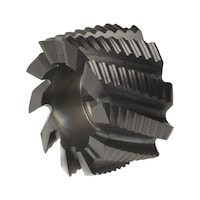 Heavy-duty HSSE PM shell end mill