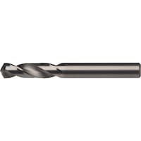 twist drill bit, solid carbide, type N 3xD, uncoated without internal cooling
