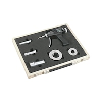 Electronic 3-point quick internal micrometer set