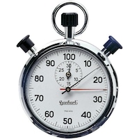 Double pointer stop watch