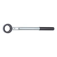 Roller wrench with handle