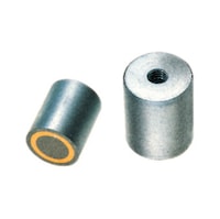 Magnetic bar grip, AlNiCo core, steel jacket