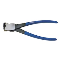 Heavy-duty end cutting nippers with dipped grip covers