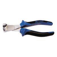 Heavy-duty end cutting nippers with 2-component grip covers