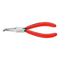 Adjustable pliers, angled, flat, wide jaws
