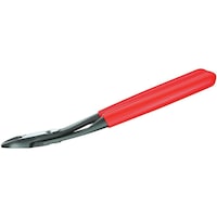 KNIPEX heavy-duty side cutters 200 mm angled polished head with plastic handle