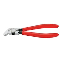 KNIPEX plastic side cutters 160 mm 45-degree angled with plastic handle