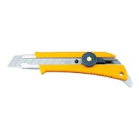 OLFA 18 mm snap-off blade utility knife with plastic housing
