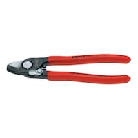 KNIPEX cable cutters 165 mm opening spring with plastic handle