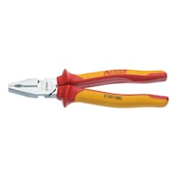 ATORN VDE heavy-duty combination pliers 200 mm, chrome-plated, 2-component grip