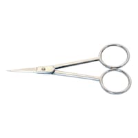 ORION nickel-plated straight silhouette scissors 105 mm