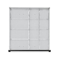 Compartment rails and compartment dividers 12 compartments