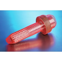 Plastic netting sleeve for protecting tools