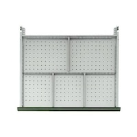 Compartment rails and compartment dividers 5 compartments