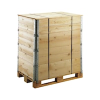 Lid, for wooden mounting frame for pallets 800x1200 mm