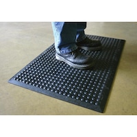 Workplace mat made of nitrile rubber, oil-resistant