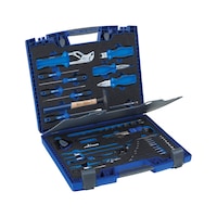 Tool case with 50-piece tool assortment