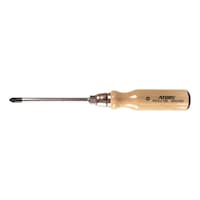 Phillips PH screwdriver with wooden handle