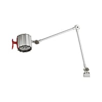 SIS LIGHT SOLUTIONS articulated arm LED machine lamp 6x2 W IP 65 connection 24 V