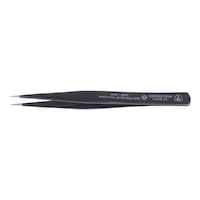 BERNSTEIN ESD tweezers, chisel-shaped tips 130 mm
