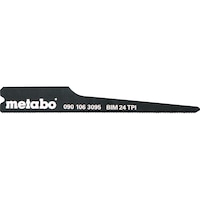 METABO saw blades with 24 teeth, pack of 10, no. 0901063095