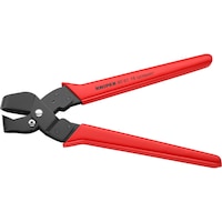 Notching pliers for plastic parts