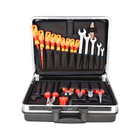 GEDORE VDE tool case with 74-piece tool assortment