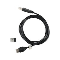 USB-Empfänger für TESA Funksender, Kabel 2m